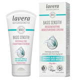 Lavera Basis Sensitiv Ενυδατική Κρέμα Ανάπλασης Προσώπου για Ξηρές/Ευαίσθητες Επιδερμίδες με Aloe Vera 50ml