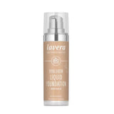 Lavera Liquid Foundation Υγρό Make Up με Υαλουρονικό Οξύ Warm Nude 03 30ml 1