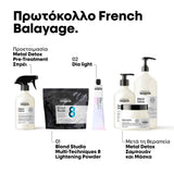 L'Oreal Professionnel Blond Studio Refill Multi-Techniques 8 Lightening Powder Σκόνη Ξανοίγματος έως 8 Τόνους 500gr 3