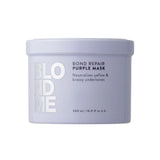 Schwarzkopf Professional Blondme Bond Repair Purple Mask Μάσκα Με Μωβ Χρωστική Για Βαμμένα Ξανθά Μαλλιά 500ml 1