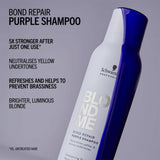 Schwarzkopf Professional Blondme Bond Repair Purple Shampoo 300ml 3