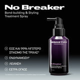 Sebastian Professional No.Breaker Leave-in Spray Αναδόμησης των Ταλαιπωρημένων Μαλλιών 100ml 2