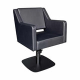 Salon Pro Economy Styling Chair Rose with Black Base 6535 by GL 1