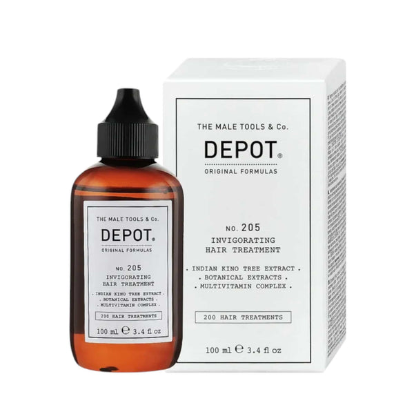 Depot No 205 Invogorating Hair Treatment Τονωτική Θεραπεία Μαλλιών 100ml 1