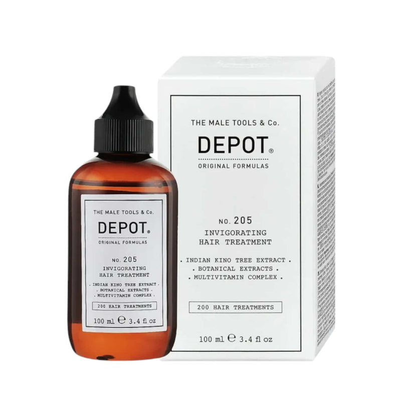 Depot No 205 Invogorating Hair Treatment Τονωτική Θεραπεία Μαλλιών 100ml 1