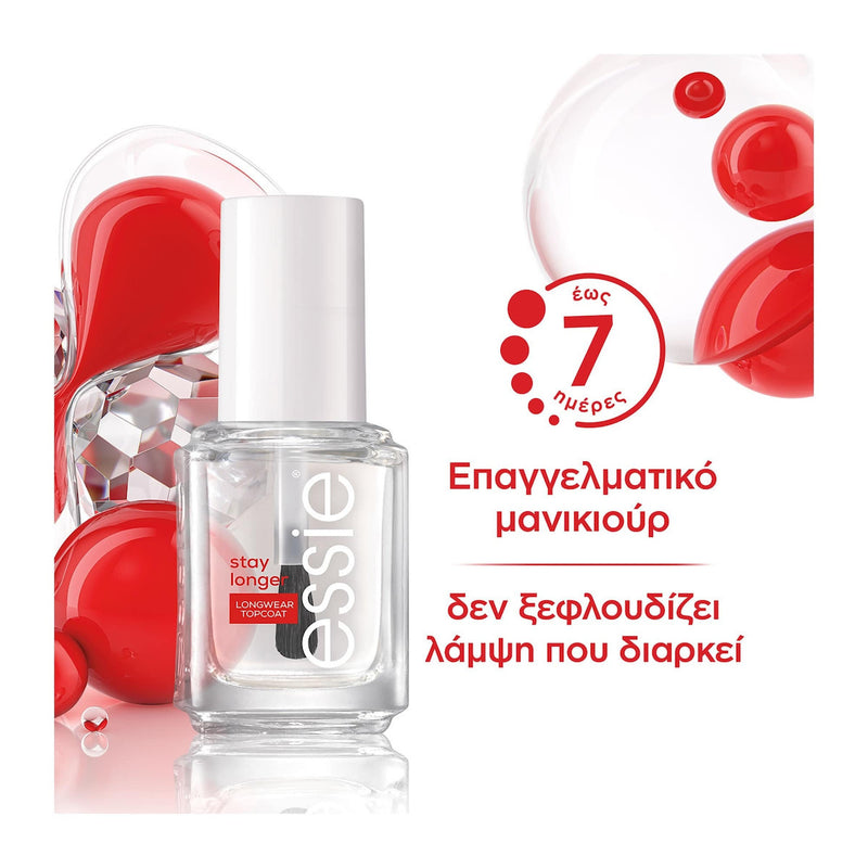 Essie Stay Longer Top Coat 13.5ml