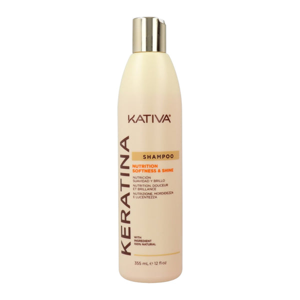 Kativa Keratina Nutrition Σαμπουάν με Πρόσθετη Υδρολυμένη Κερατίνη 355ml 1