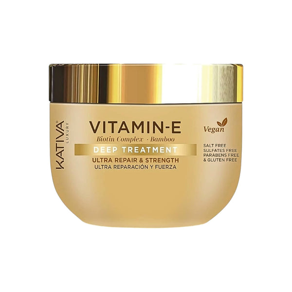 Kativa Vitamin E Biotine Complex Bamboo Deep Treatment Μάσκα Ενδυνάμωσης 300ml 1