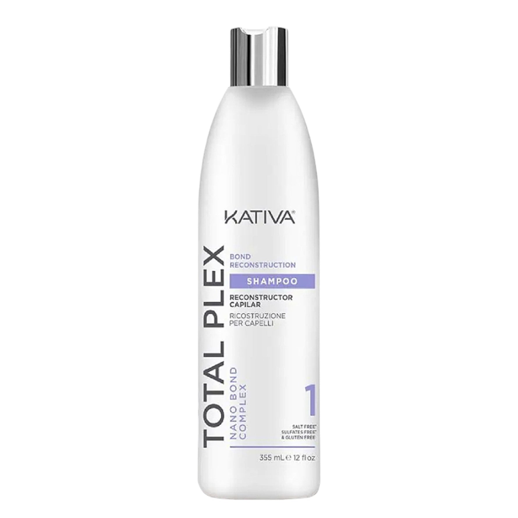 Kativa Total Plex Bond Reconstruction Σαμπουάν Επανόρθωσης 355ml 1