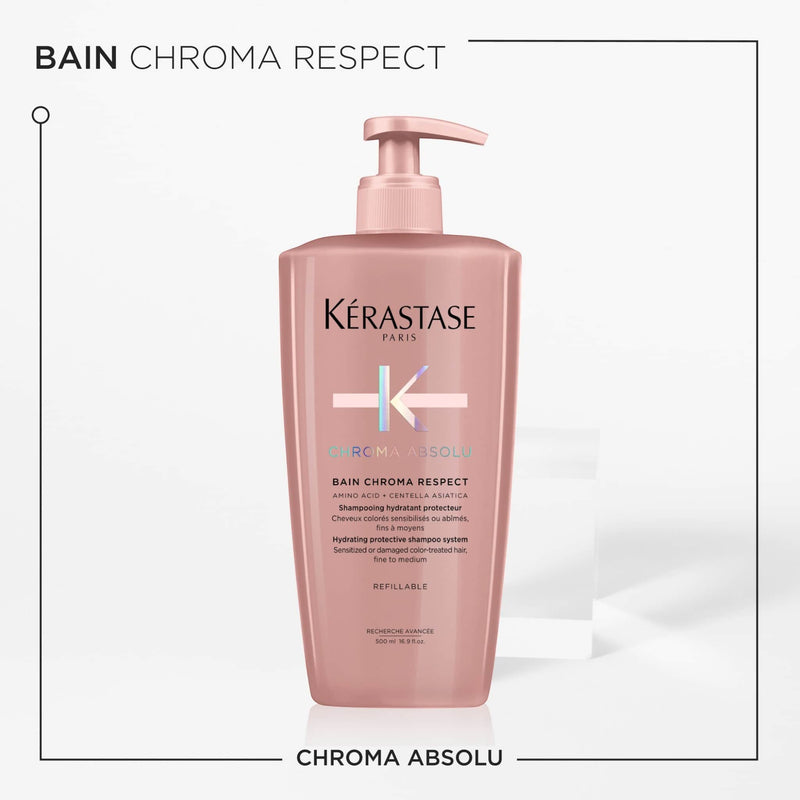 Kerastase Chroma Absolu Bain Chroma Respect Σαμπουάν για Λεπτά έως Κανονικά Βαμμένα Μαλλιά 500ml 2