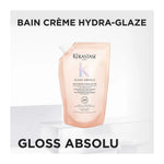 Kerastase Gloss Absolu Bain Creme Hydra-Glaze Σαμπουάν Refill Ενυδάτωσης και Λάμψης για Χοντρά και Φριζαρισμένα Μαλλιά 500ml 3
