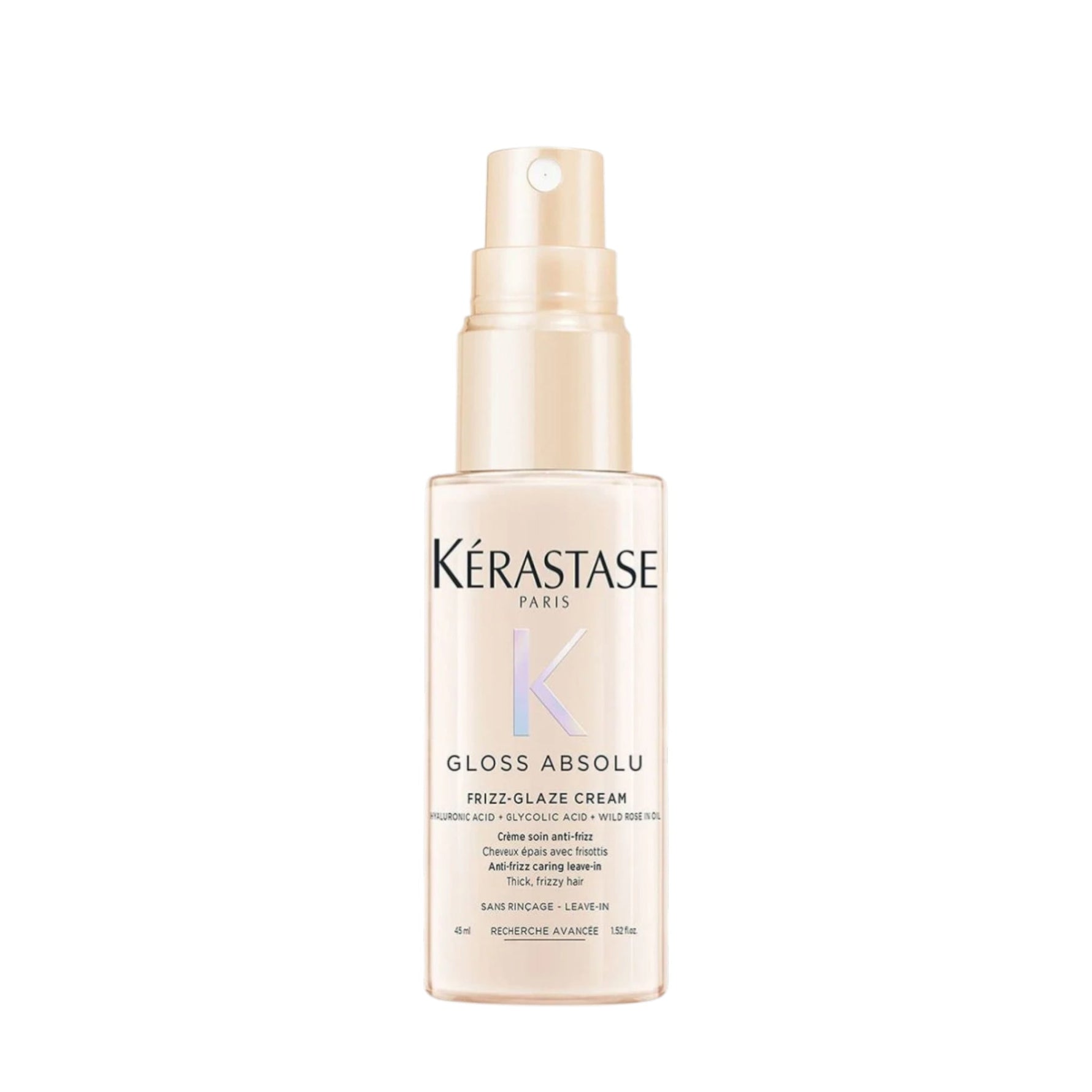 Kerastase Gloss Absolu Frizz Glaze Cream Κρέμα Περιποίησης για Χοντρά Μαλλιά με Τάση Φριζαρίσματος 45ml 1
