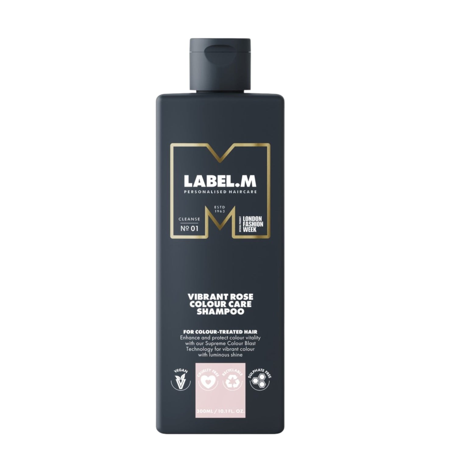 Label.m Vibrant Rose Colour Care Shampoo 300ml 1