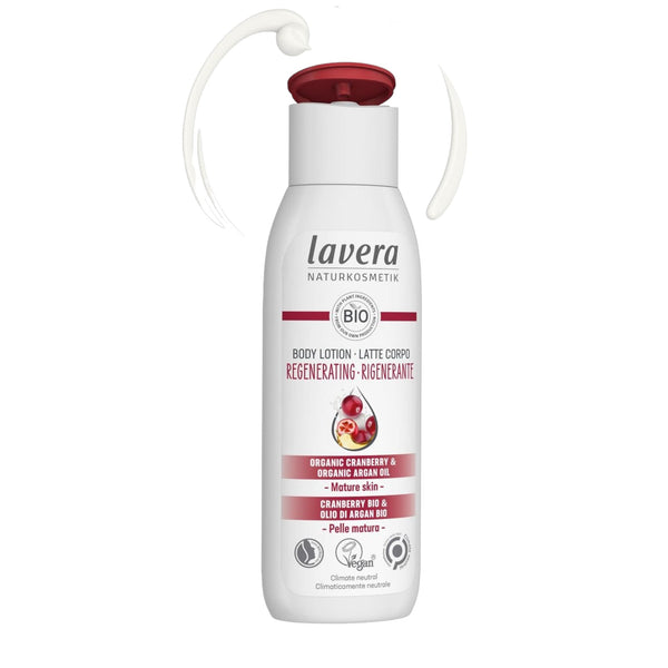 Lavera Regenerating Cranberry & Argan Oil Body Milk 200ml