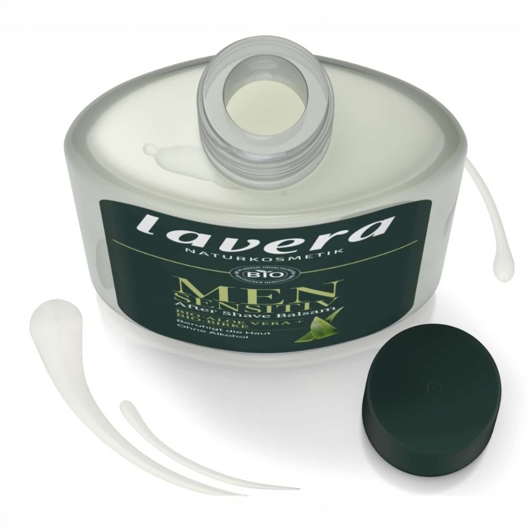Lavera Men Sensitiv After Shave Balm Βάλσαμο για Μετά το Ξύρισμα με Βιολογική Αλόη και Βιολογική Σημύδα 100ml 2