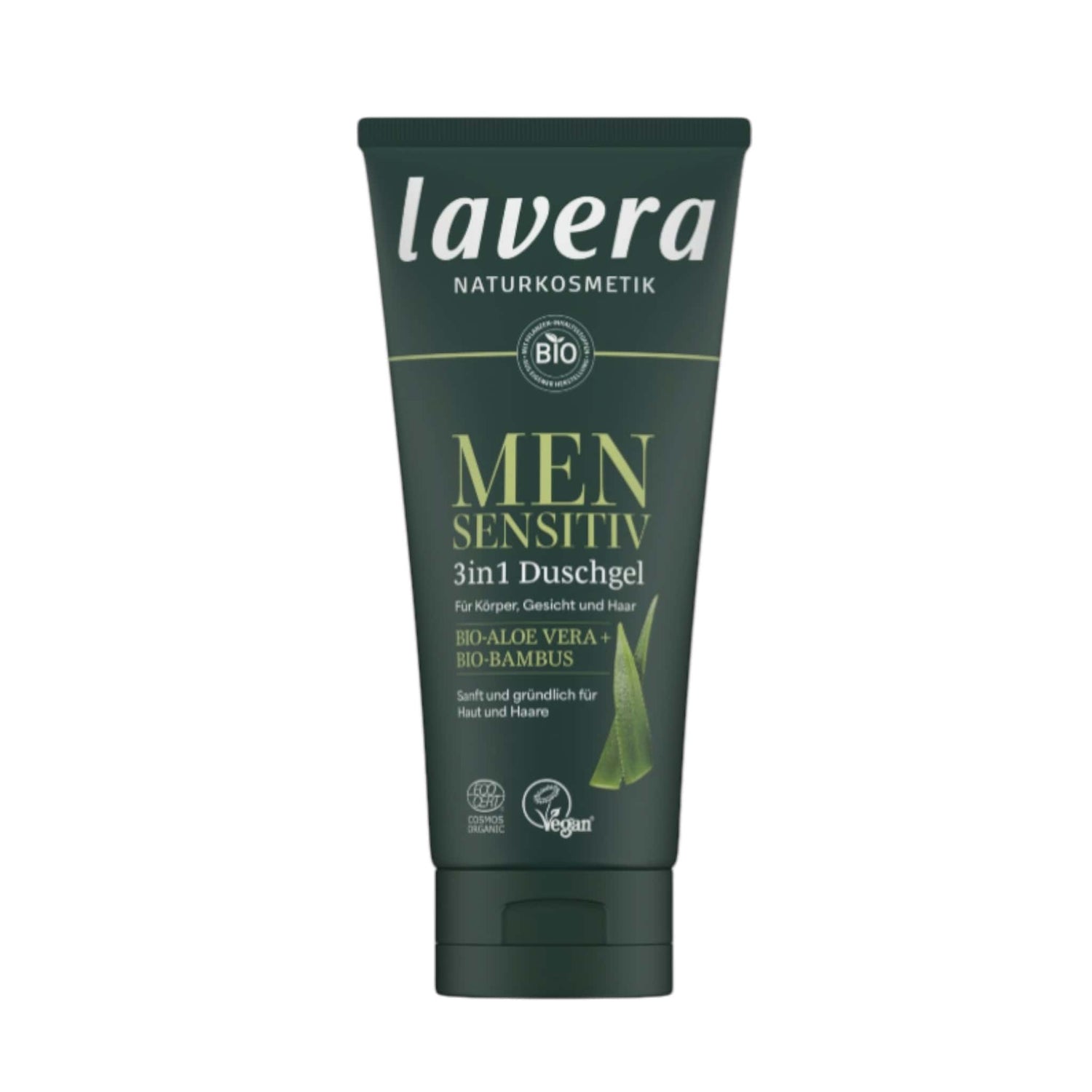 Lavera Men Sensitiv Ενυδατική Κρέμα Προσώπου με Βιολογική Αλόη και Φυσικό Υαλουρονικό Οξύ 50ml 1