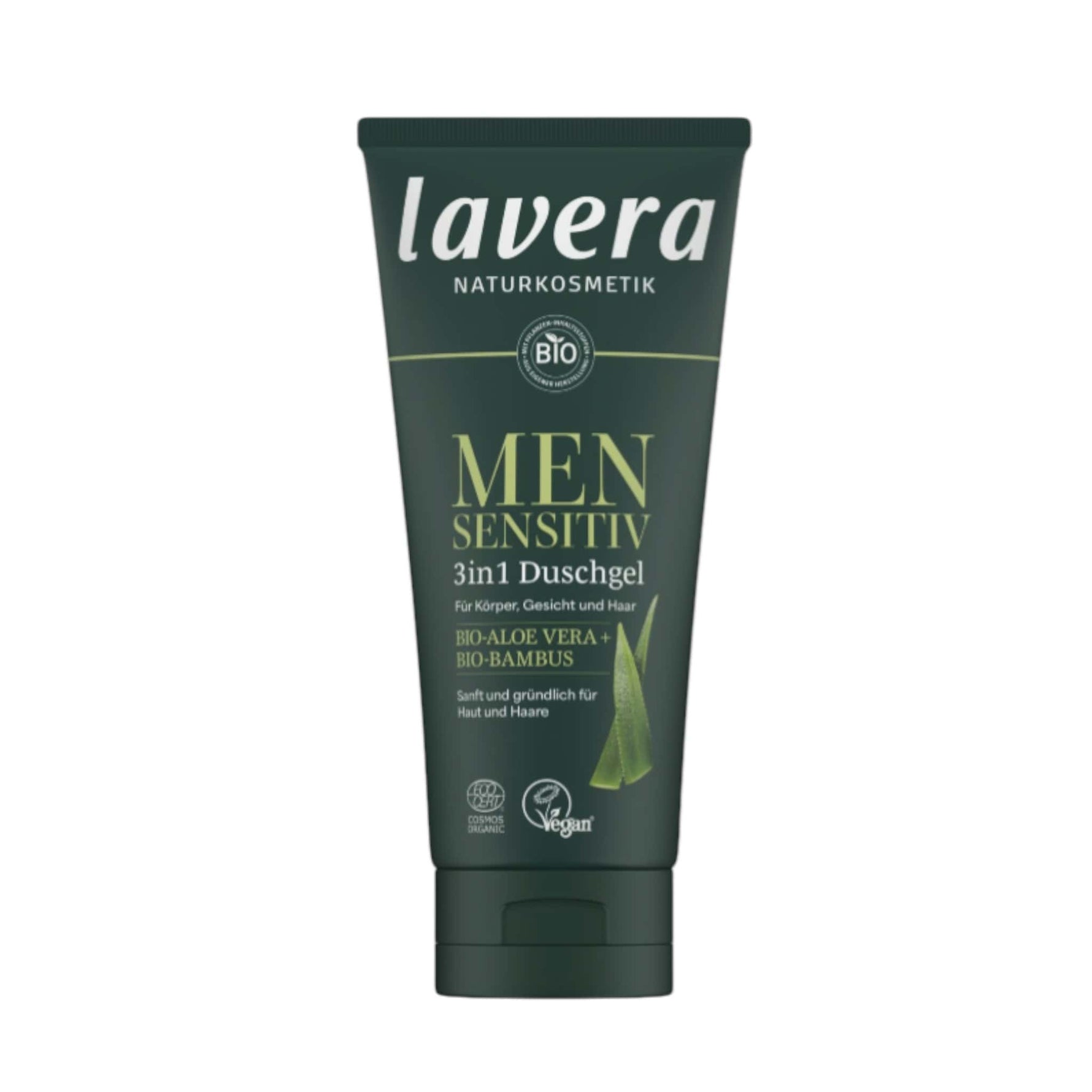 Lavera Men Sensitiv Ενυδατική Κρέμα Προσώπου με Βιολογική Αλόη και Φυσικό Υαλουρονικό Οξύ 50ml 1