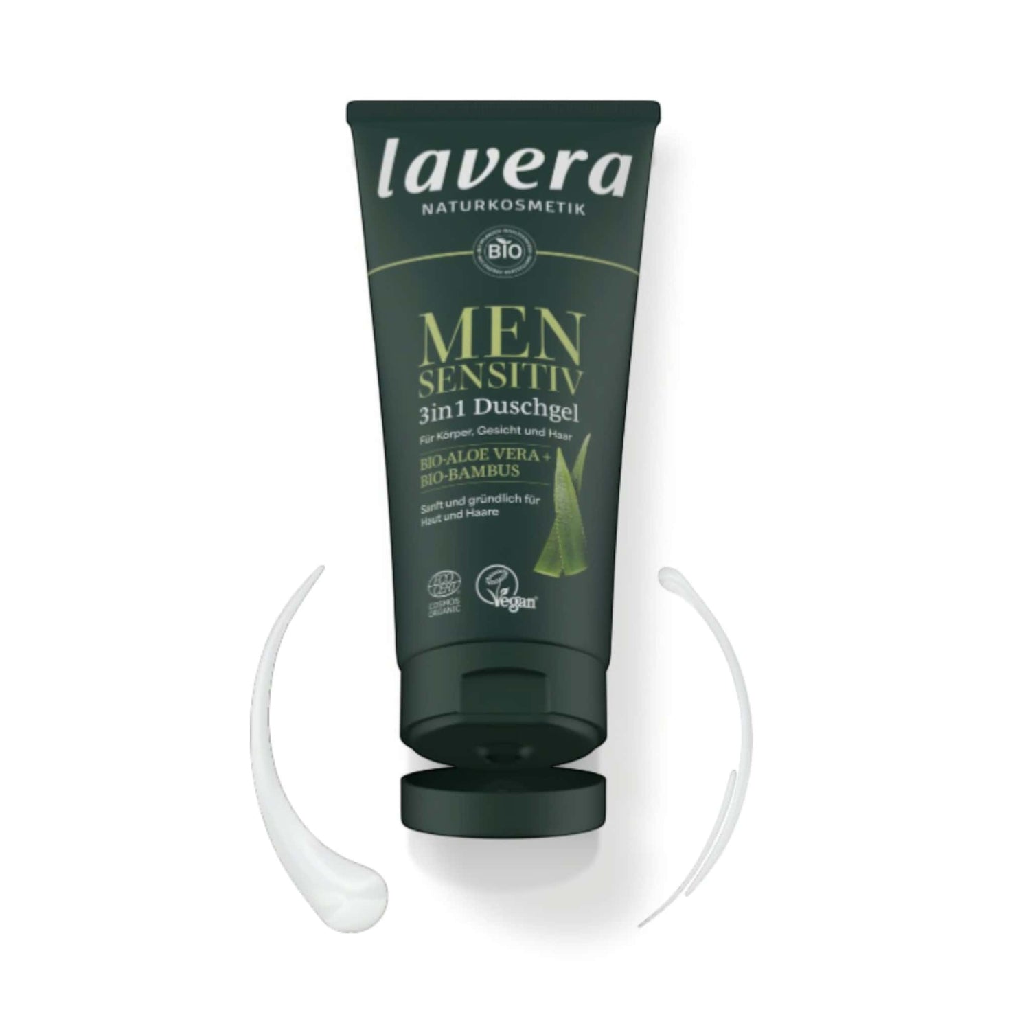 Lavera Men Sensitiv Ενυδατική Κρέμα Προσώπου με Βιολογική Αλόη και Φυσικό Υαλουρονικό Οξύ 50ml 2