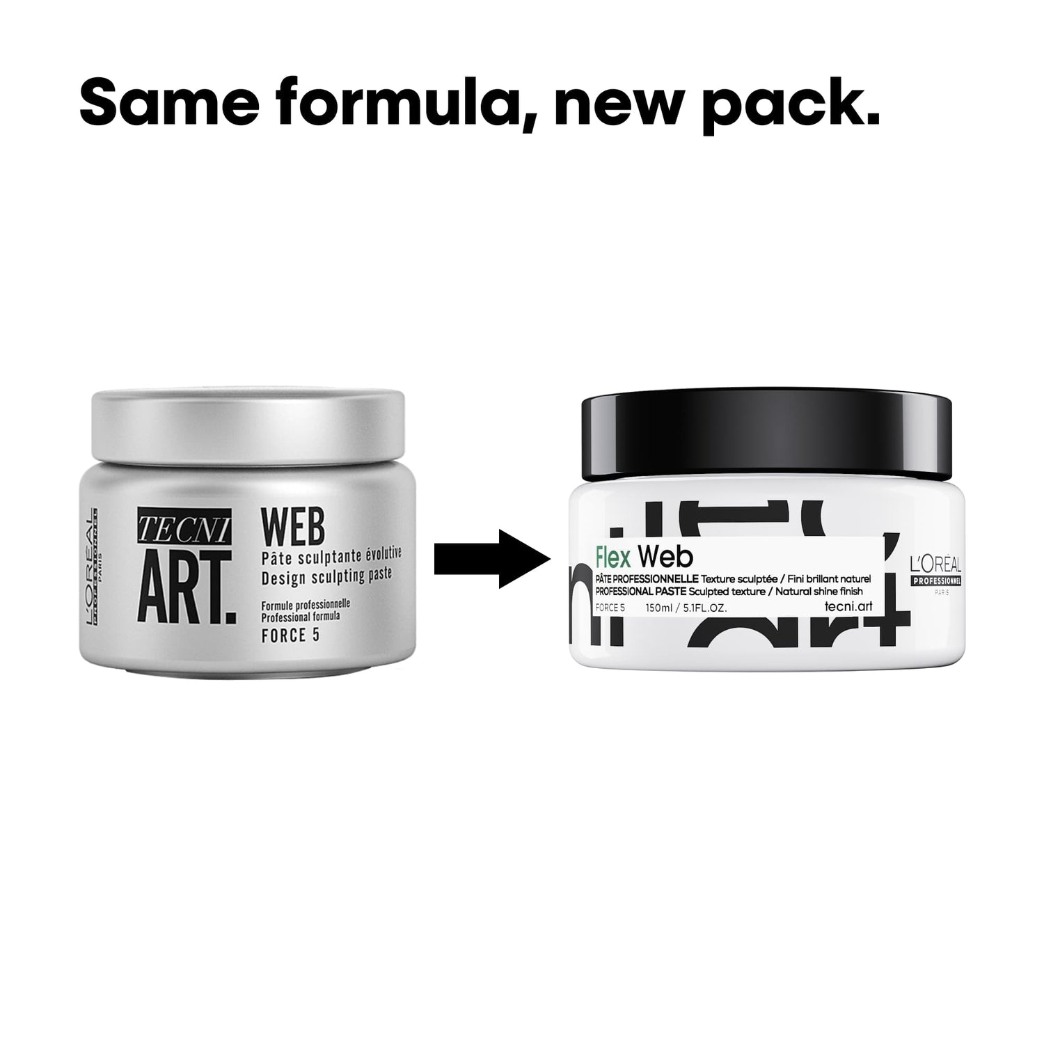 L'Oreal Professionnel Tecni Art Flex Web Κρέμα Διαμόρφωσης 150ml
