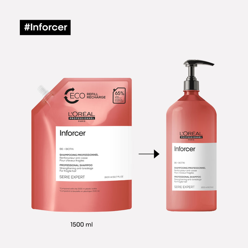 L'Oreal Professionnel Serie Expert Inforcer Refil Σαμπουάν Για Ενδυνάμωση 1500ml