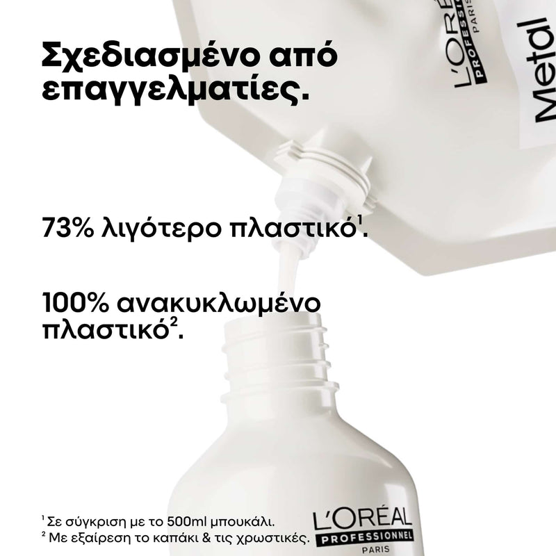 L'Oreal Professionnel Serie Expert Metal Detox Refill Σαμπουάν Κατά Των Μεταλλικών Στοιχείων 500ml