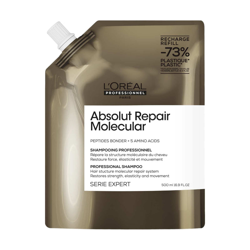 L'Oreal Professionnel Absolut Repair Molecular Refill Σαμπουάν Μοριακής Επανόρθωσης Χωρίς Θειικά 'Αλατα 500ml