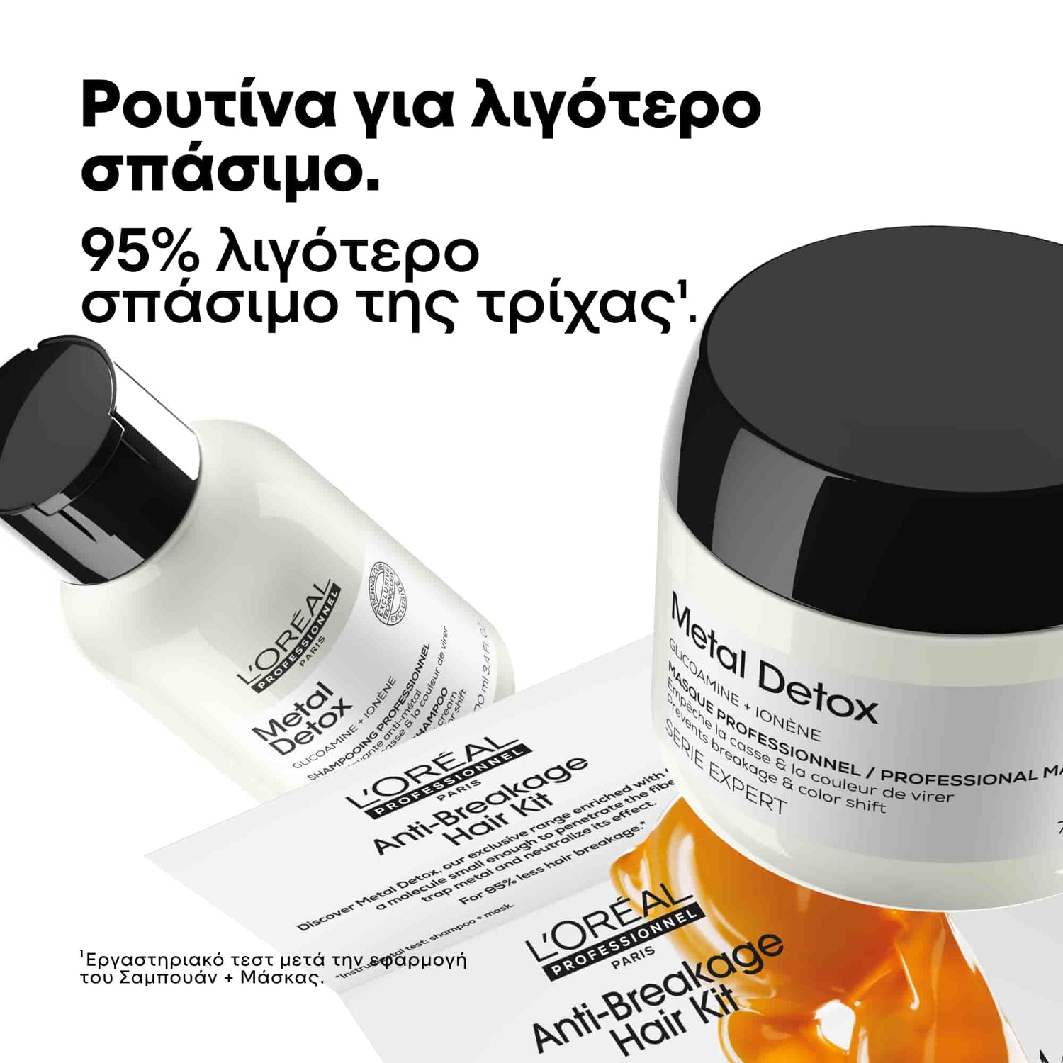 L'Oreal Professionnel Serie Expert Metal Detox Mini Duo Kit (Shampoo 100ml, Mask 75ml) 2