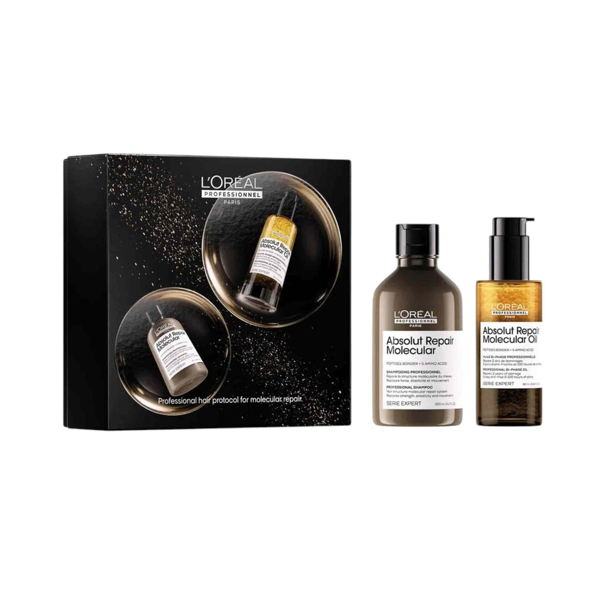 L'Oreal Professionnel Absolut Repair Molecular Duo Σετ Μοριακής Επανόρθωσης 1
