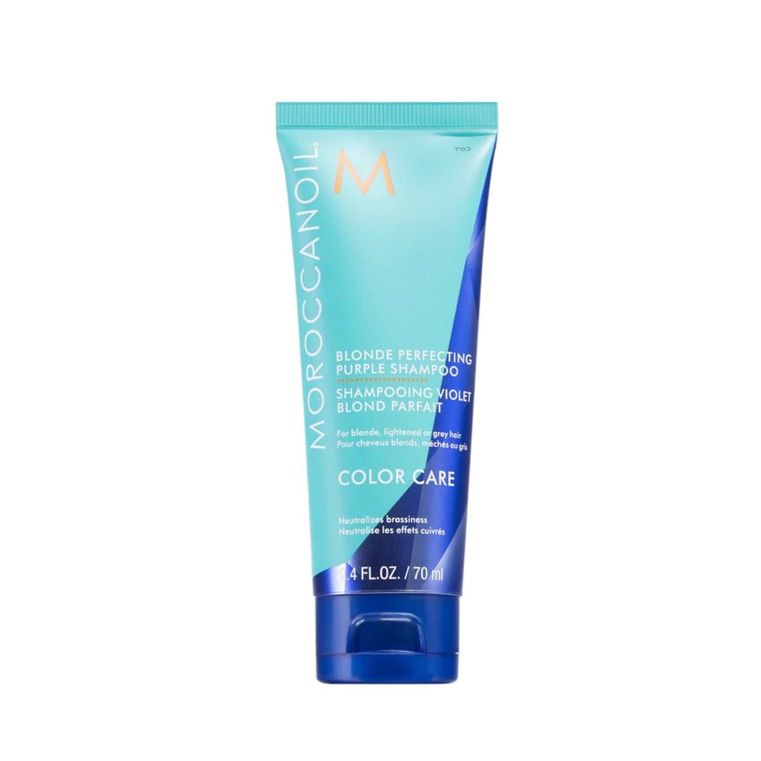 Moroccanoil Blonde Perfecting Purple Shampoo 70ml 1