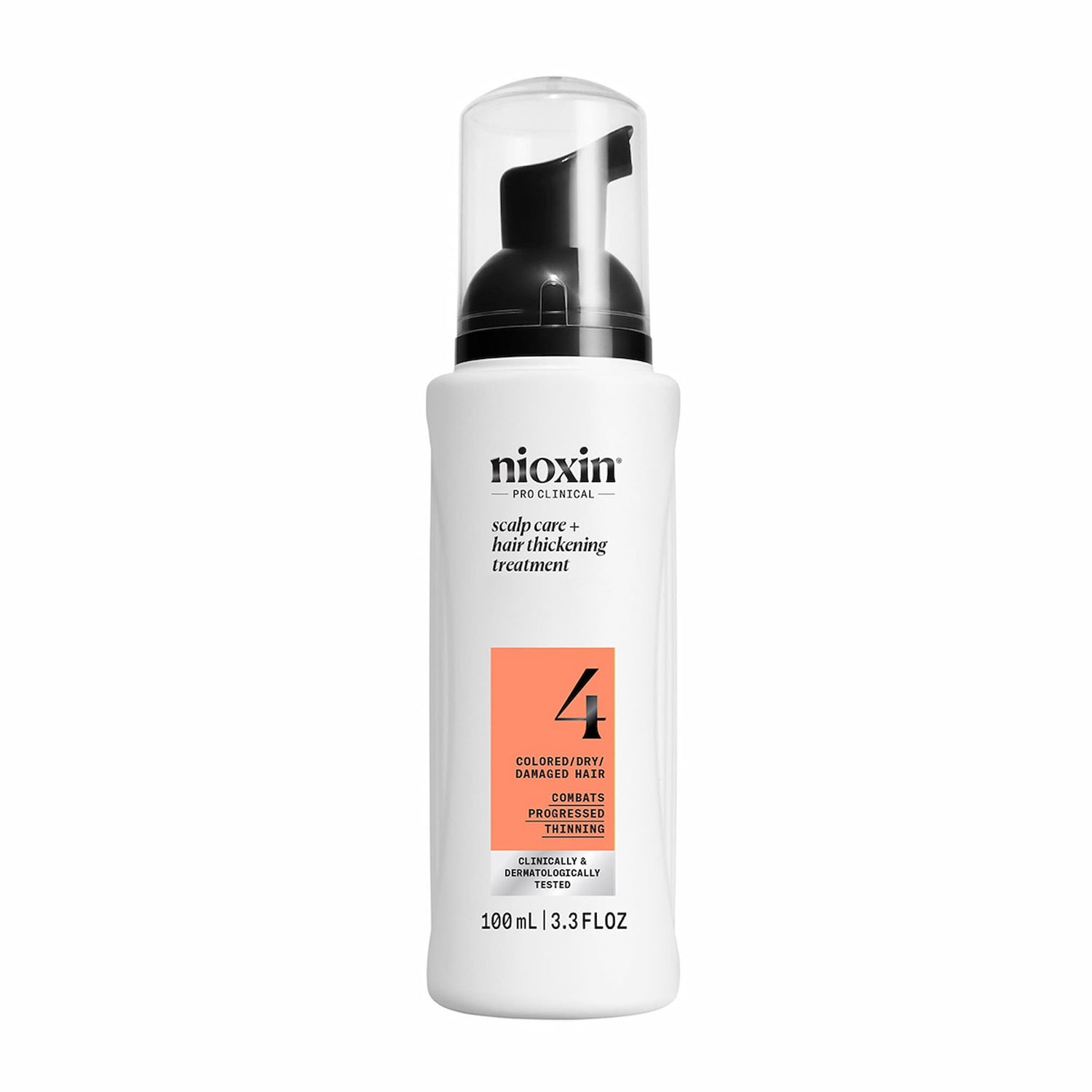 Nioxin Scalp & Hair Treatment 4 Θεραπεία για Βαμμένα Μαλλιά με Προχωρημένη Αραίωση 100ml 1