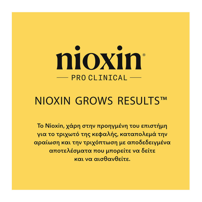 Nioxin Scalp & Hair Σύστημα 1 Θεραπεία Κατά της Τριχόπτωσης για Λεπτά Φυσικά Μαλλιά 100ml 5