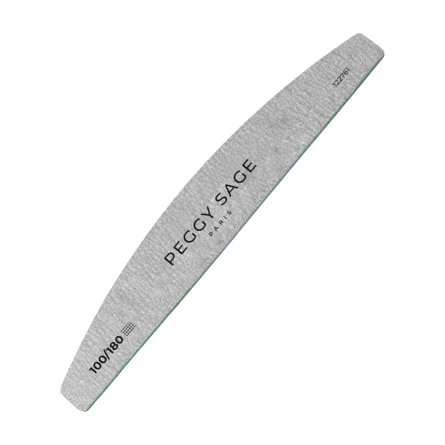 Peggy Sage Half Moon Zebra File 100/180 grit