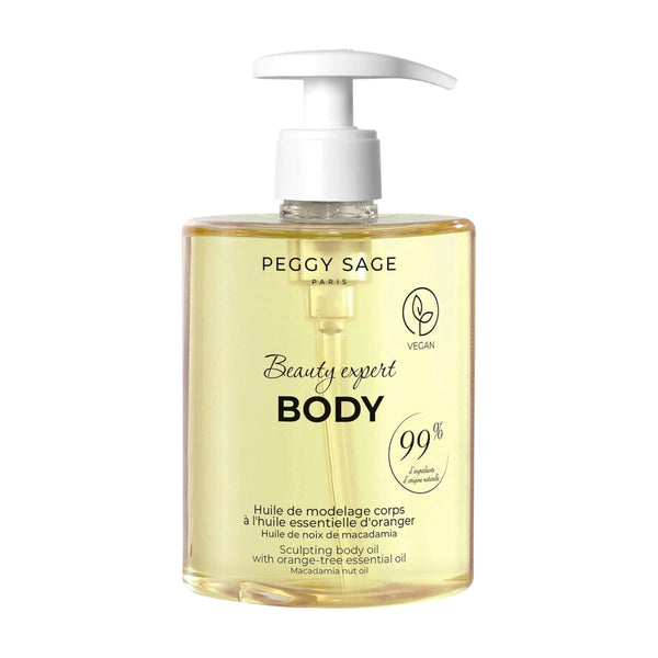 Peggy Sage Sculpting Body Oil With Orange Tree Essential Oil 500ml 1