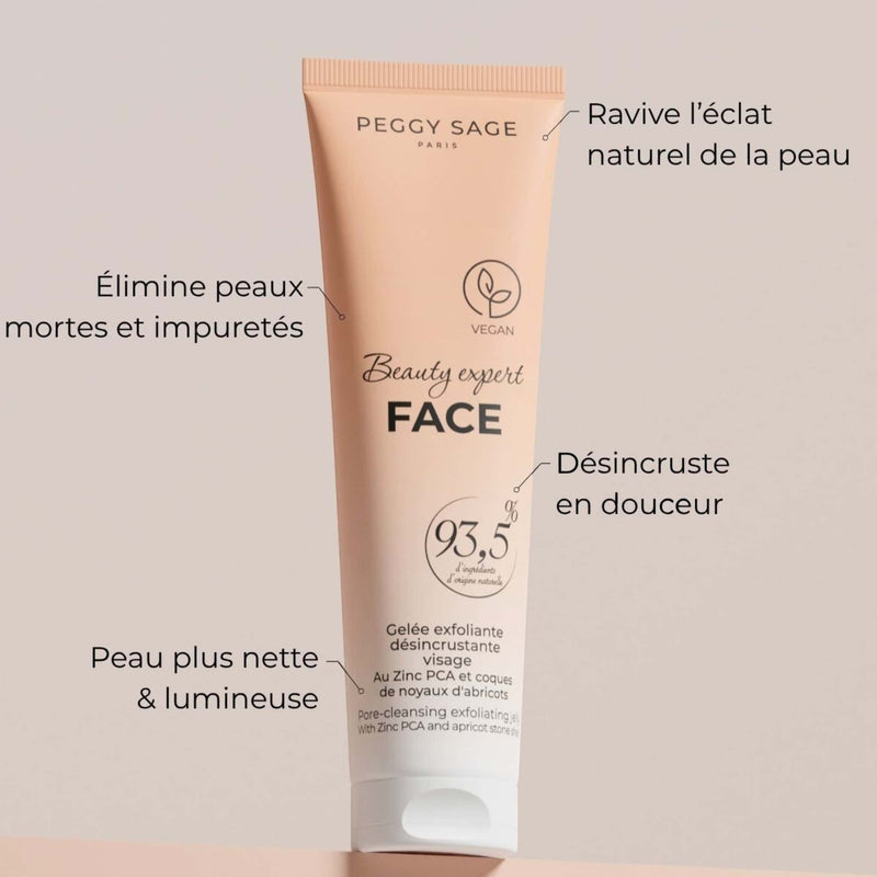 Peggy Sage Beauty Expert Face Pore Cleansing Exfoliating Jelly Απολεπιστικό Τζελ Καθαρισμού Προσώπου 100ml 3