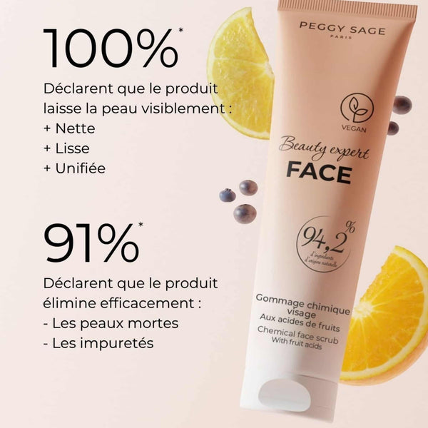 Peggy Sage Beauty Expert Face Chemical Face Scrub Χημικό Απολεπιστικό Προσώπου 100ml 2