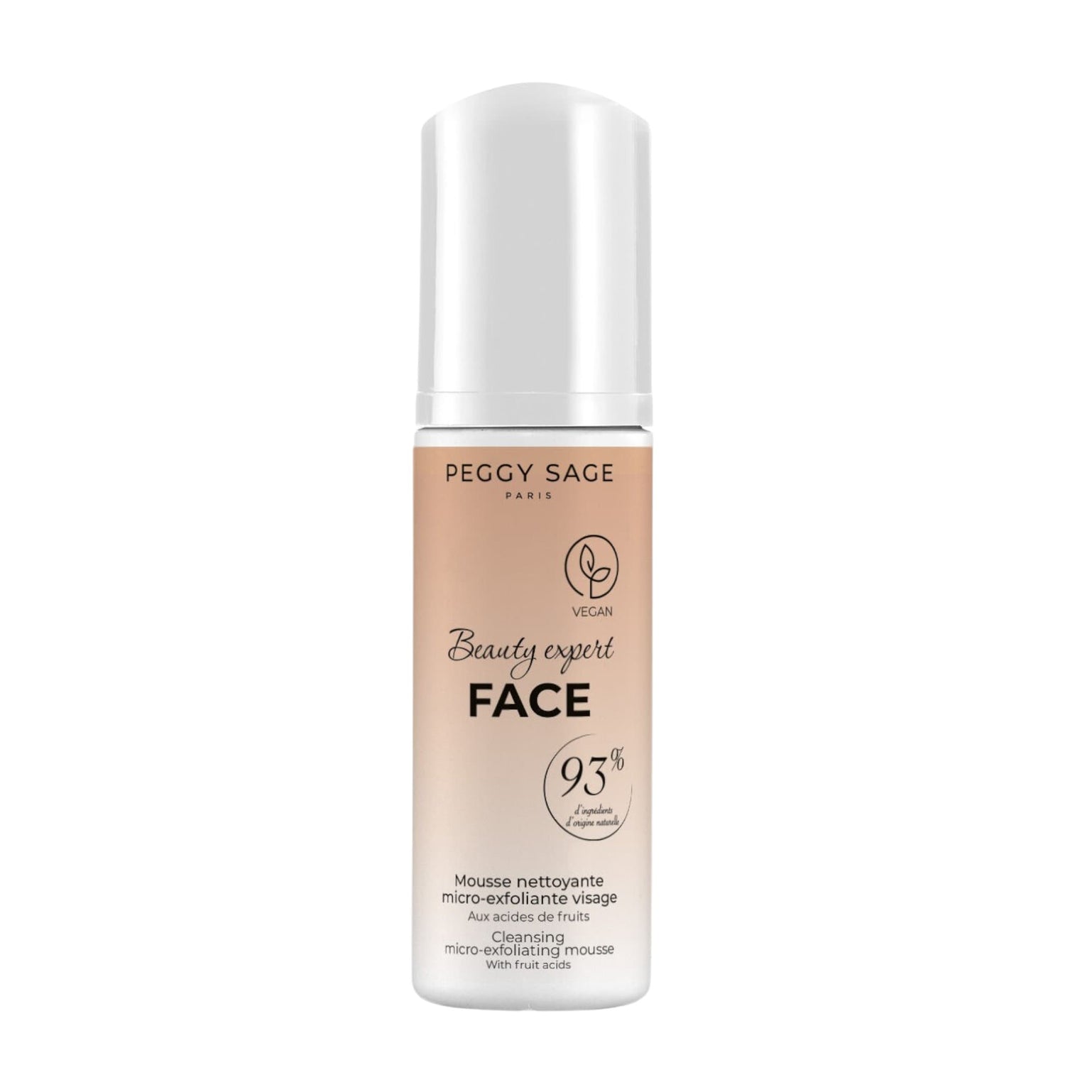 Peggy Sage Beauty Expert Face Cleansing Micro Exfoliating Mousse Αφρός Καθαρισμού Προσώπου με Μικροαπολέπιση 150ml 1