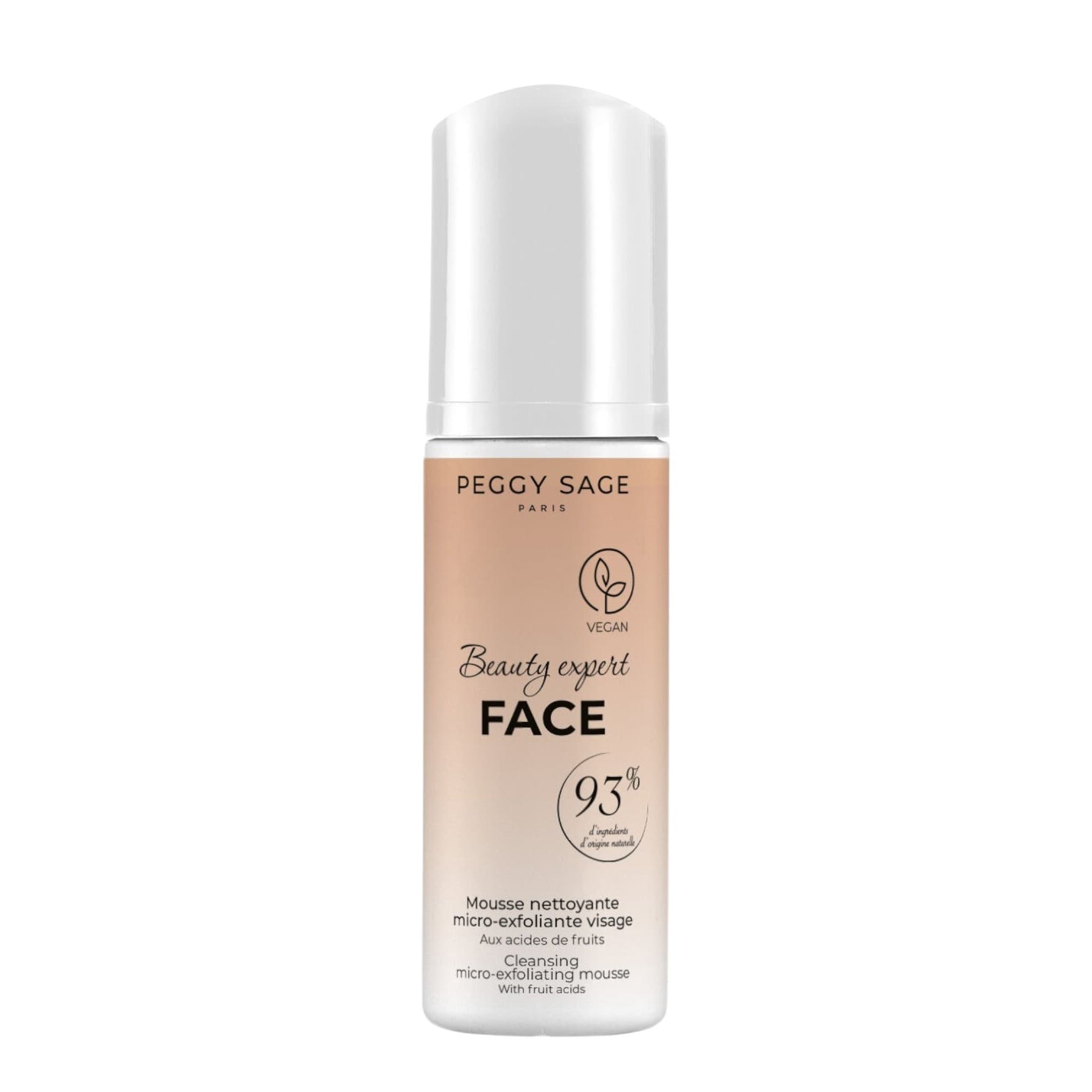 Peggy Sage Beauty Expert Face Cleansing Micro Exfoliating Mousse Αφρός Καθαρισμού Προσώπου με Μικροαπολέπιση 150ml 1