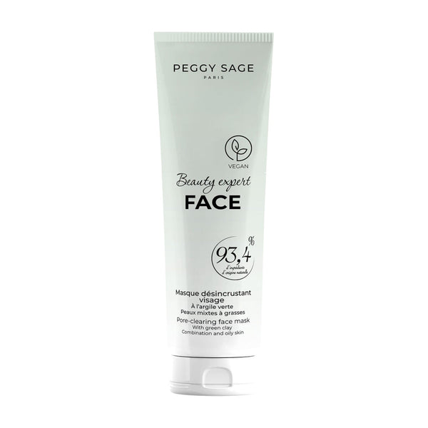 Peggy Sage Beauty Expert Face Pore Clearing Face Mask With Green Clay Μάσκα Προσώπου για Βαθύ Καθαρισμό με Πράσινη Άργιλο 100ml 1