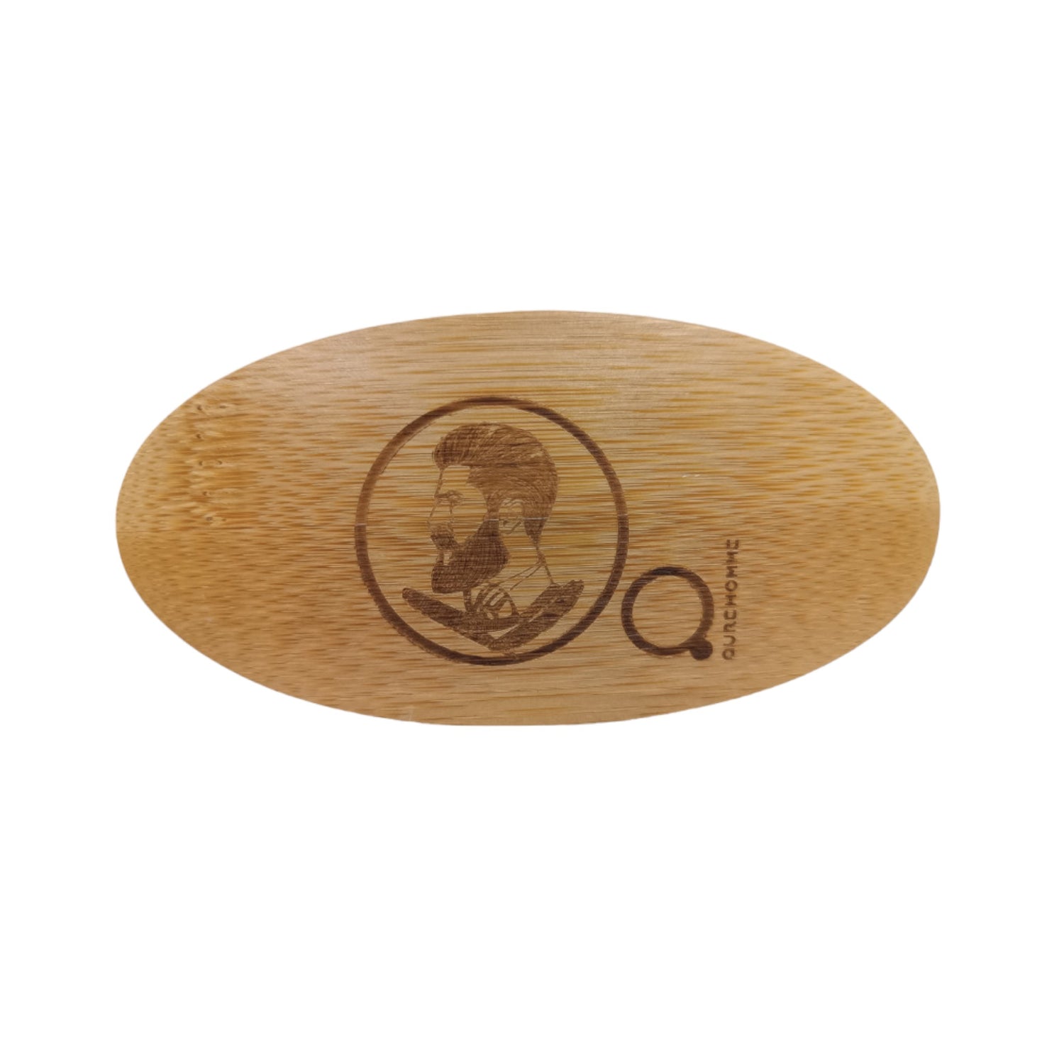 Qure Beard Grooming Brush Wooden Boar Bristle