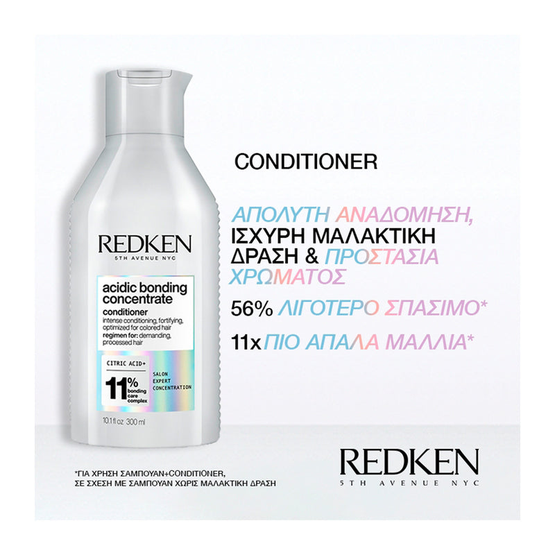 Redken Acidic Bonding Concentrate Conditioner Για Ξηρά Ταλαιπωρημένα & Βαμμένα Μαλλιά 500ml