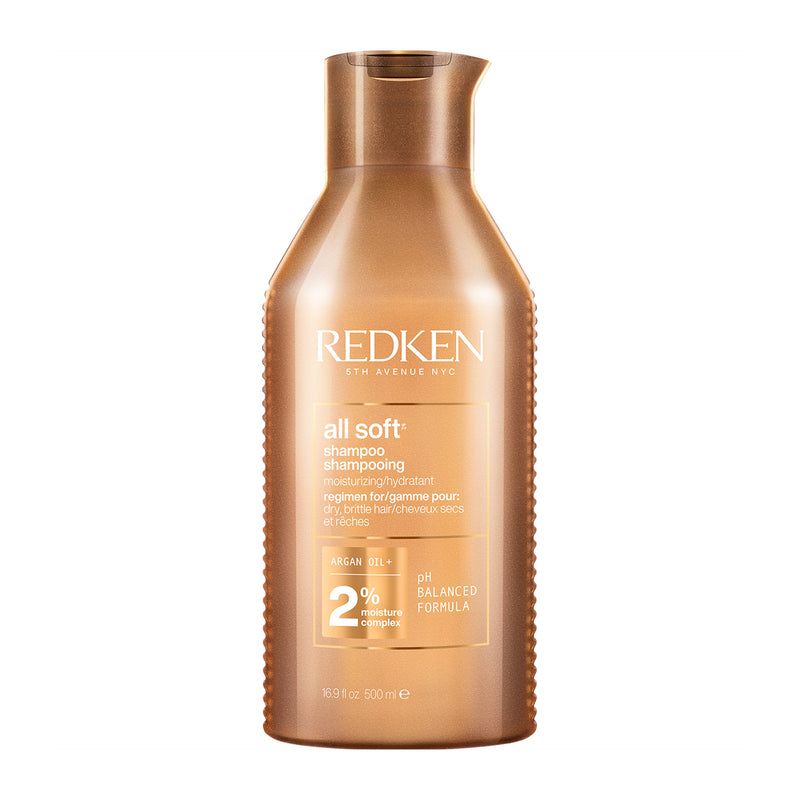 Redken All Soft Softness And Shine Shampoo For Dehydrated Hair 500ml