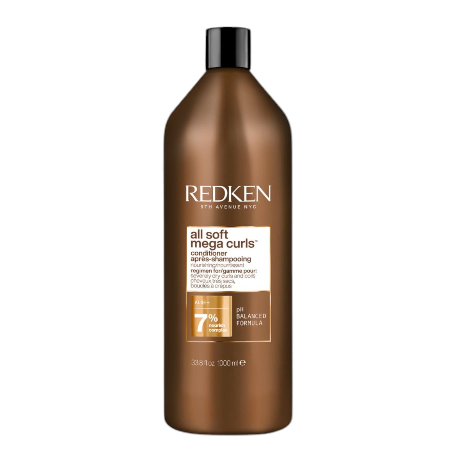 Redken All Soft Mega Curls Conditioner for Dry, Curly Hair 1000ml
