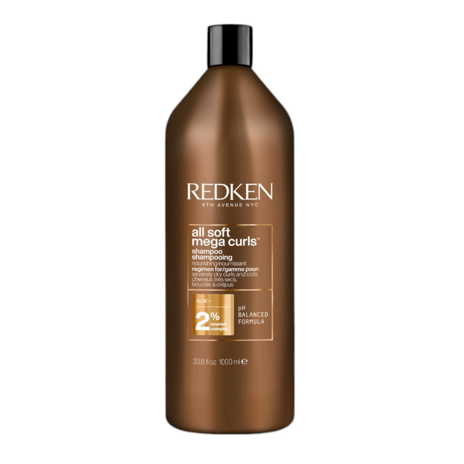 Redken All Soft Mega Curls Shampoo for Dry, Curly Hair 1000ml