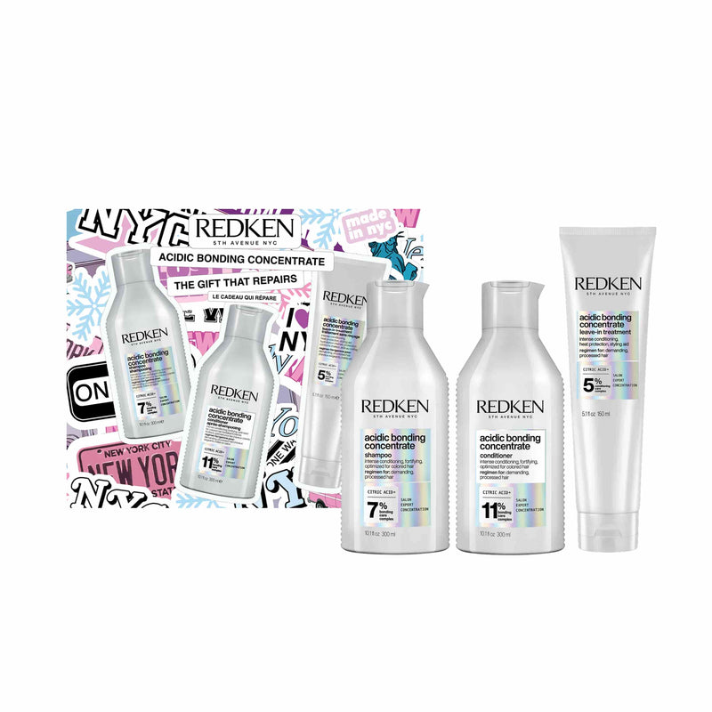 Redken Acidic Bonding Concentrate Limited Edition Set για Εντατική Αναδόμηση στα Ταλαιπωρημένα Μαλλιά 1