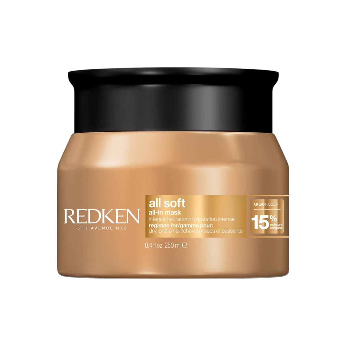 Redken All Soft All-In Μάσκα με Argan Oil για Ενυδάτωση 250ml 1
