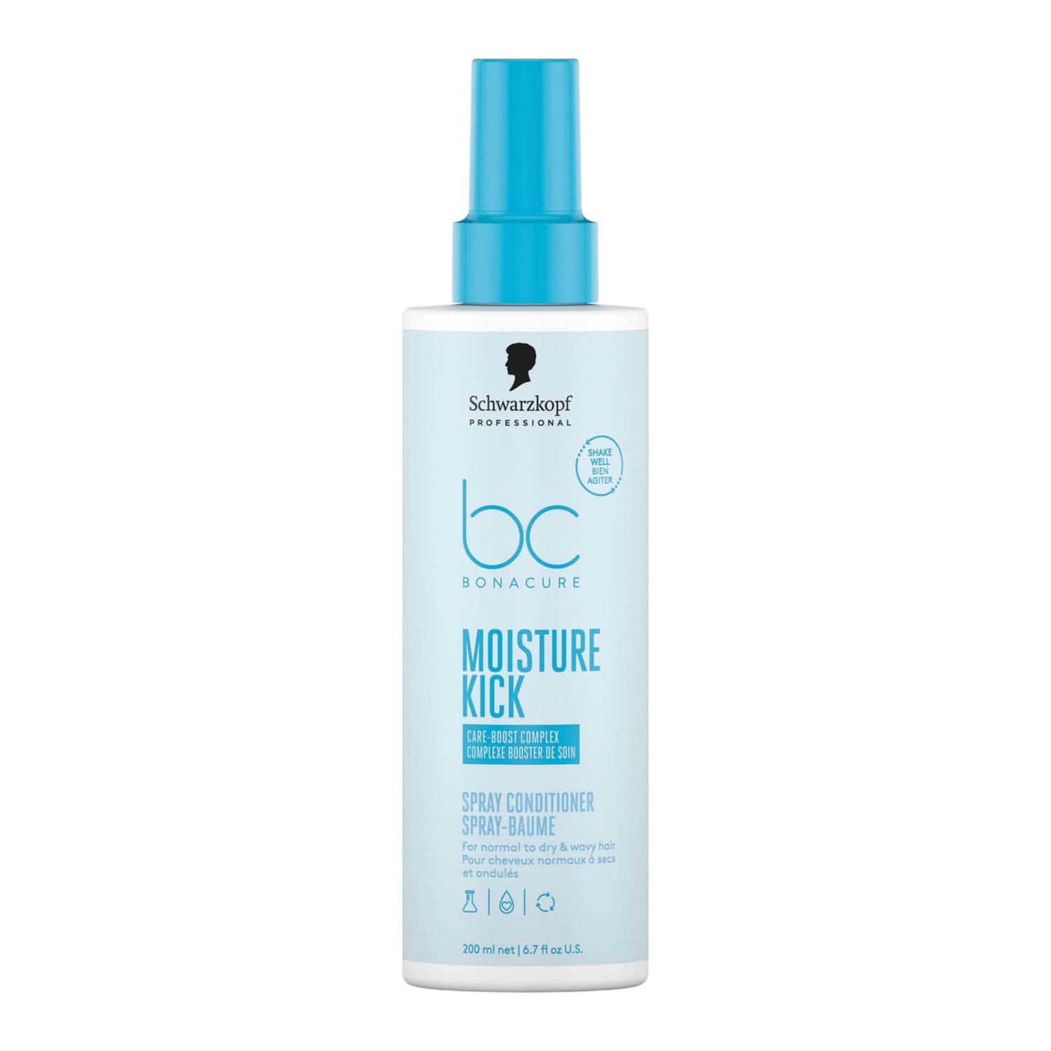 Schwarzkopf Professional BC Bonacure Moisture Kick Spray Conditioner Care-Boost Complex 200ml