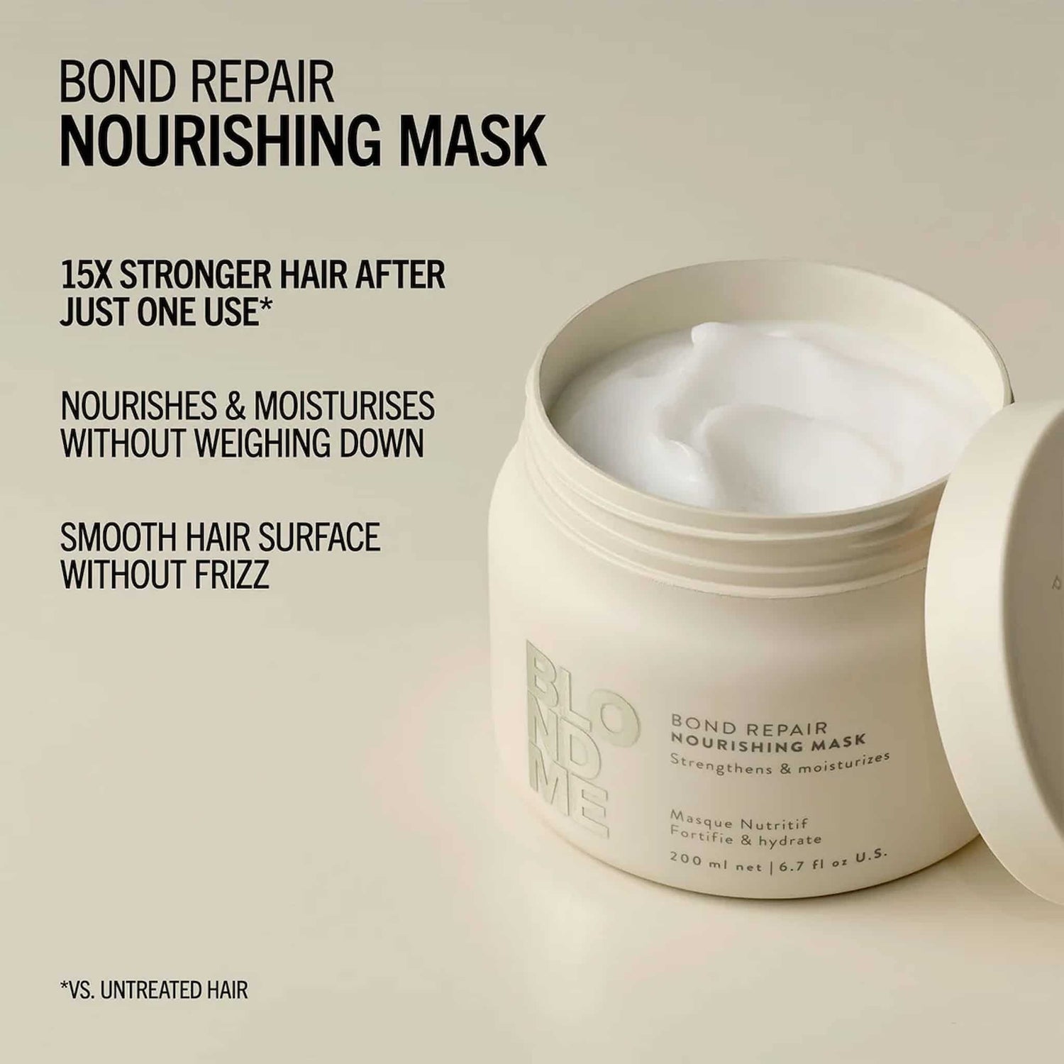 Schwarzkopf Professional Blondme Bond Repair Nourishing Mask 200ml 2