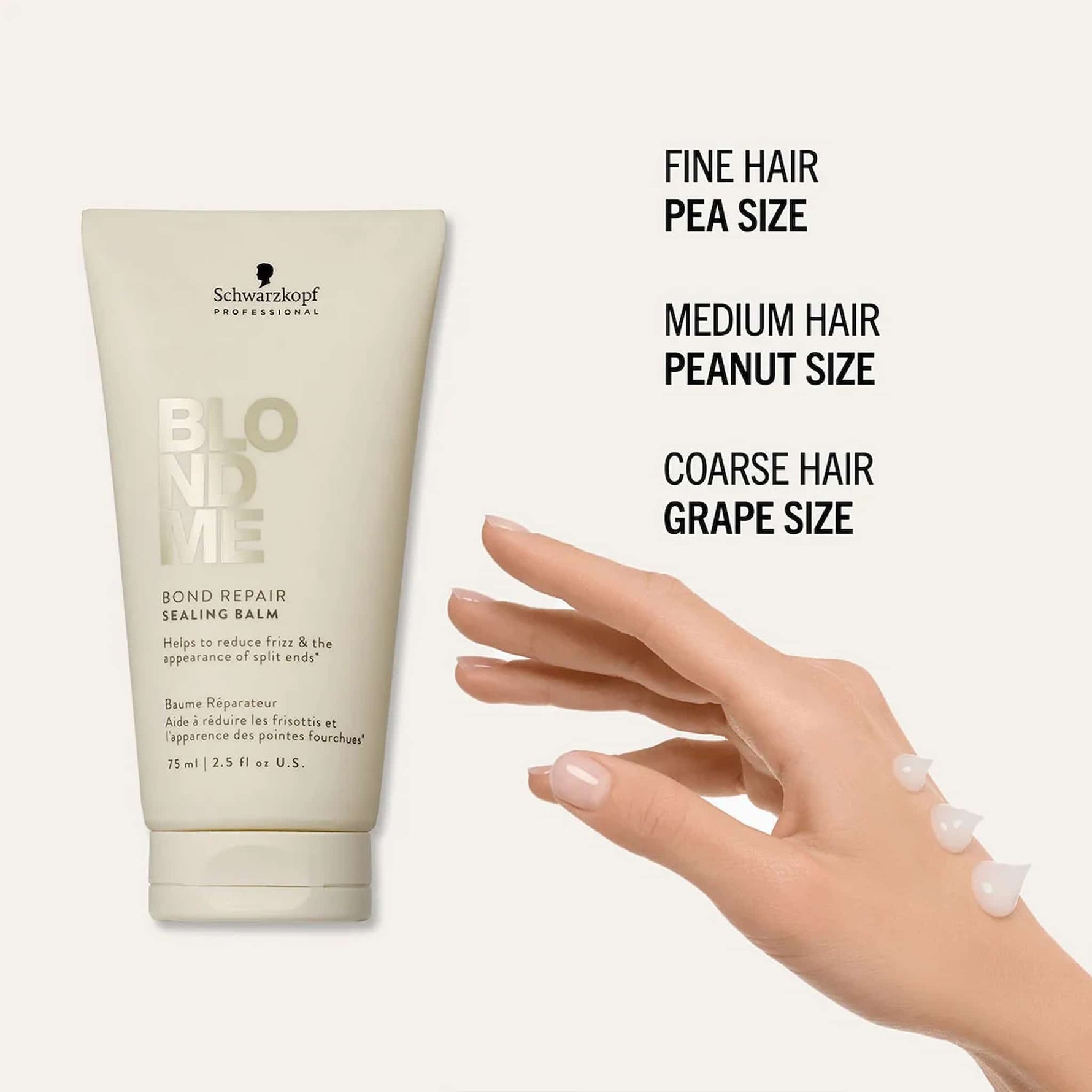 Schwarzkopf Professional Blondme Bond Repair Sealing Balm 75ml 6
