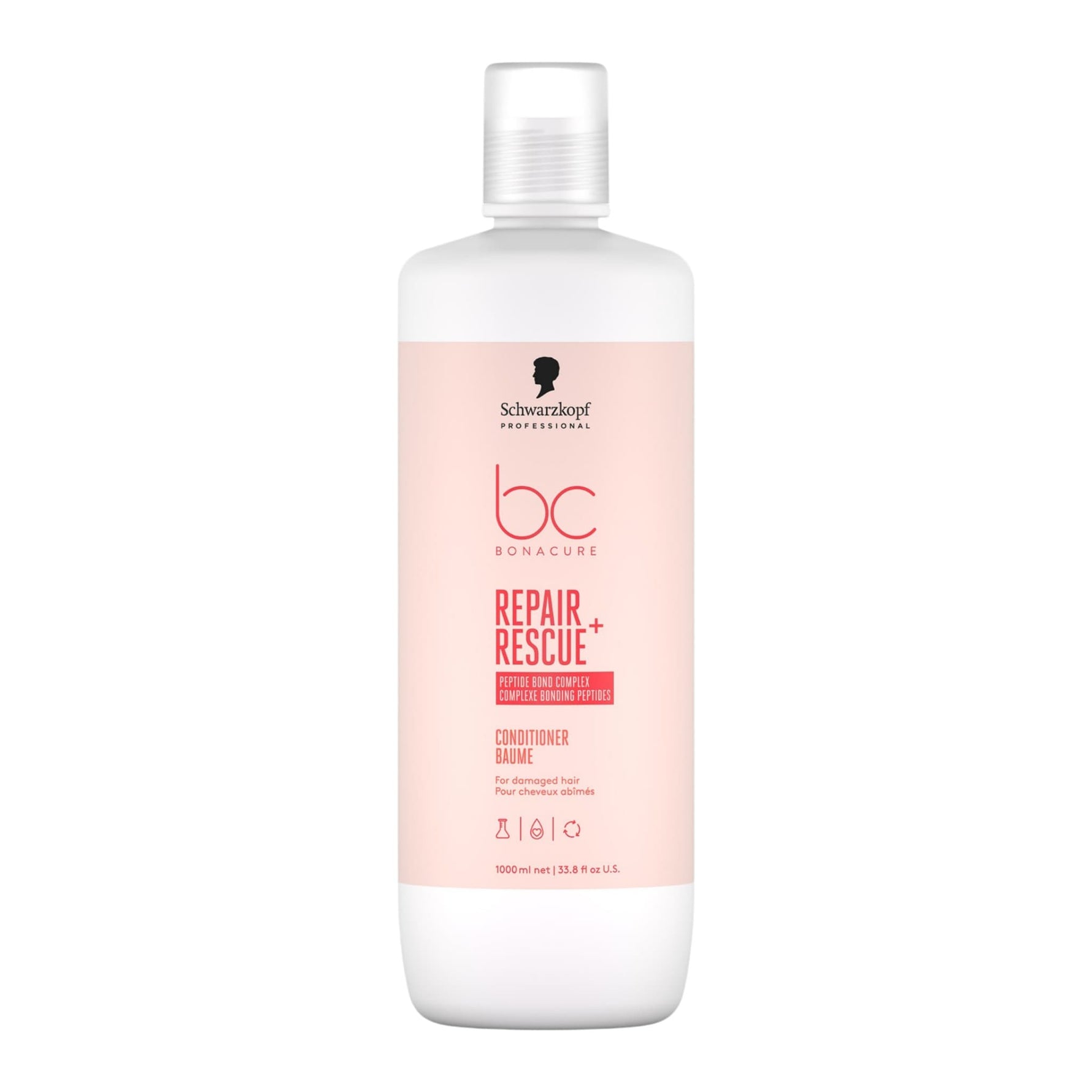 Schwarzkopf Professional BC Bonacure Repair Rescue+ Conditioner Μαλακτική Κρέμα για Ταλαιπωρημένα Μαλλιά 1000ml 1