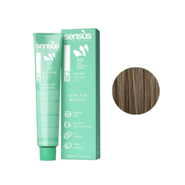 Sensus Mc2 Permanent Hair Color 7.0 Medium Blonde 100ml 1